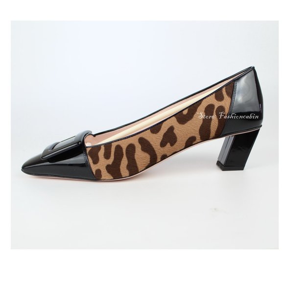 NEW Roger Vivier Belle Vivier Buckle Pumps - Picture 8 of 11